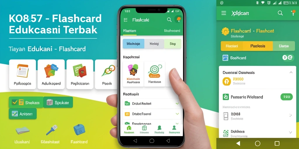 Antarmuka pengguna yang intuitif dan menarik dari aplikasi KO857.